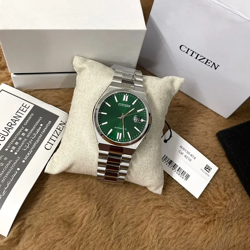 Citizen Tsuyosa Automatic Green Dial Men’s Watch | NJ0150-81X
